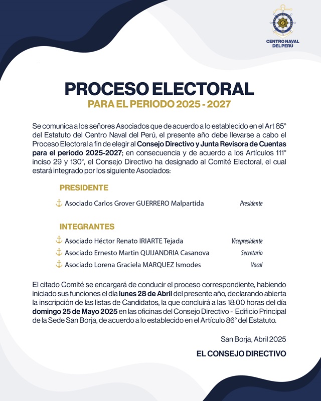 Comunicado Nº 37 - 2025